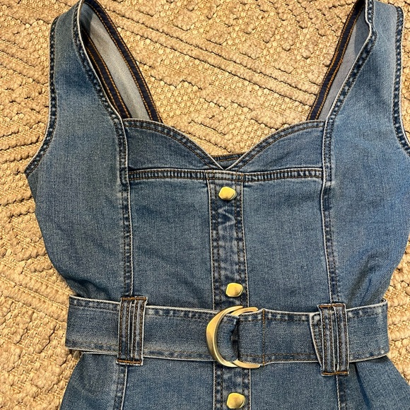 House of Harlow denim dress - Picture 3 of 7